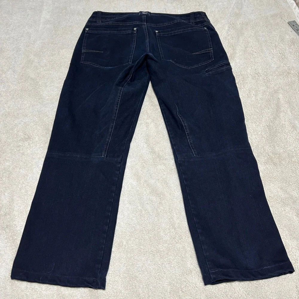 KUHL Disruptr Jeans Mens 34 27 Blue KUHLFLEX Stretch Performance  Hemmed Pics!